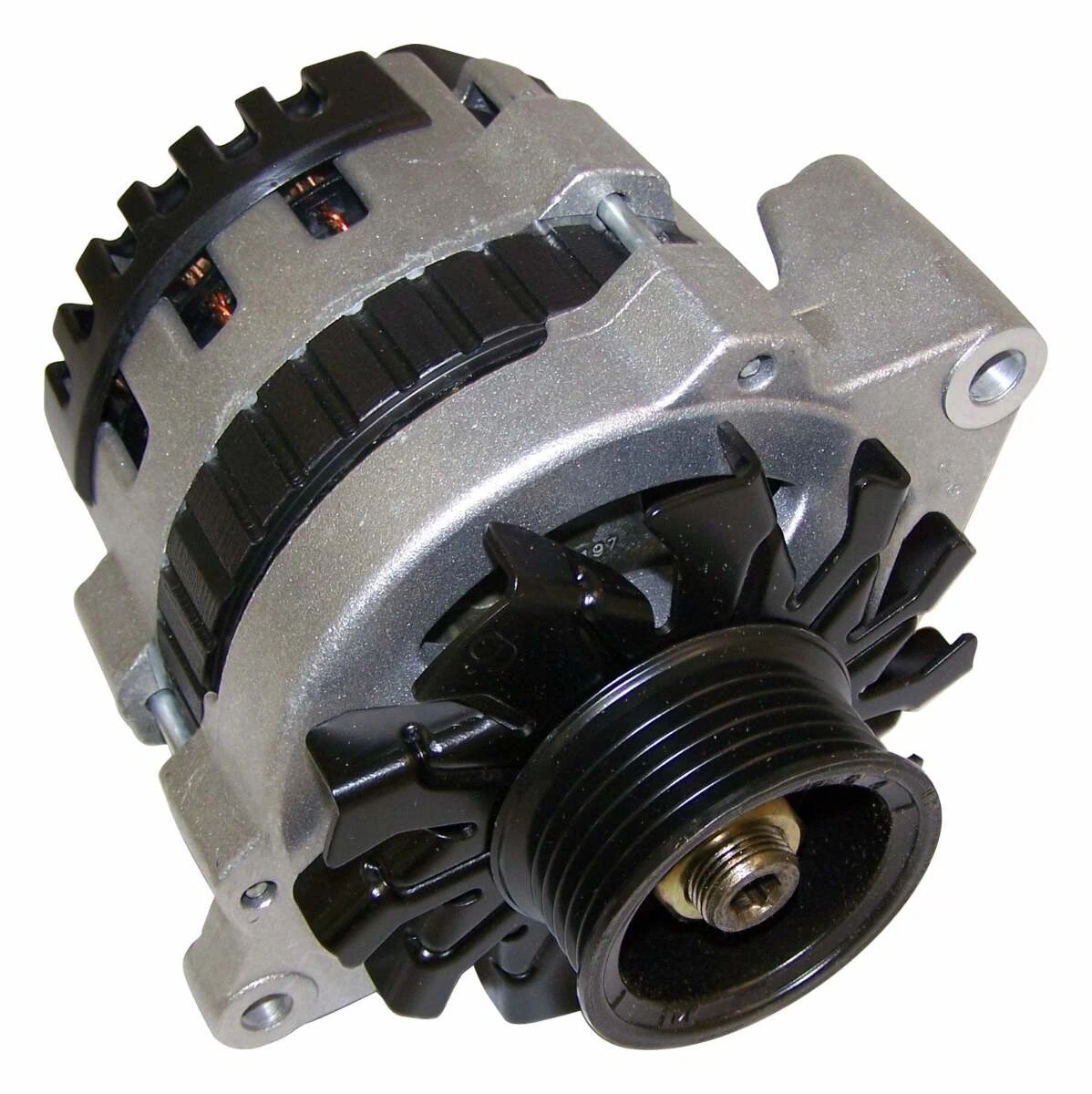 Crown Automotive - Metal Black Alternator - 53004265